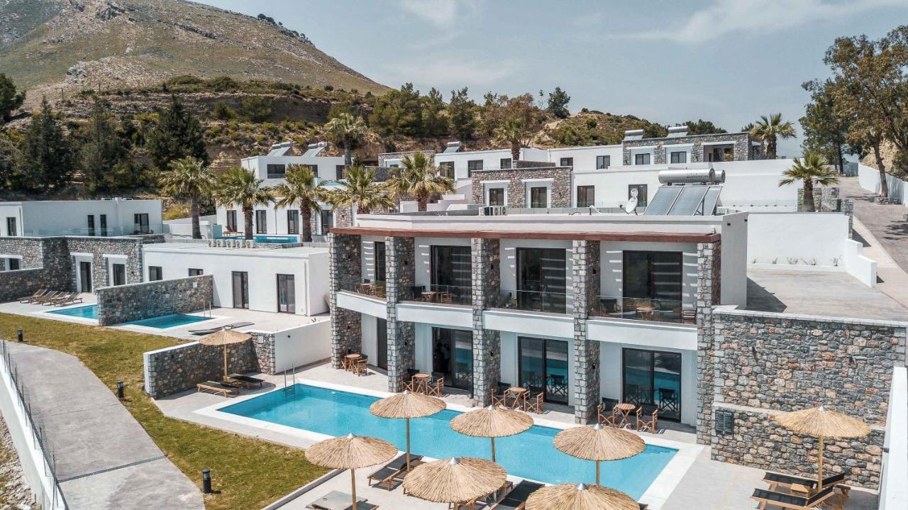 Terra Pietra Luxury Villas & Suites Лардос Екстер'єр фото