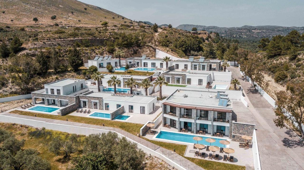 Terra Pietra Luxury Villas & Suites Лардос Екстер'єр фото