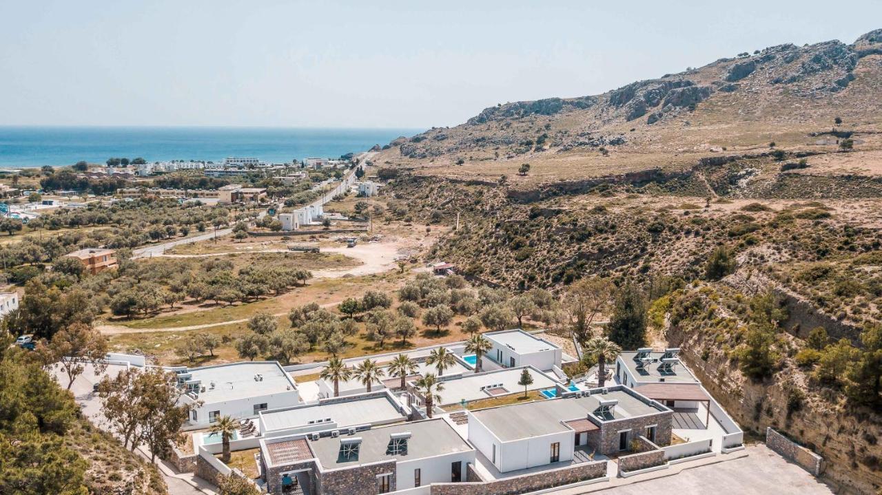 Terra Pietra Luxury Villas & Suites Лардос Екстер'єр фото