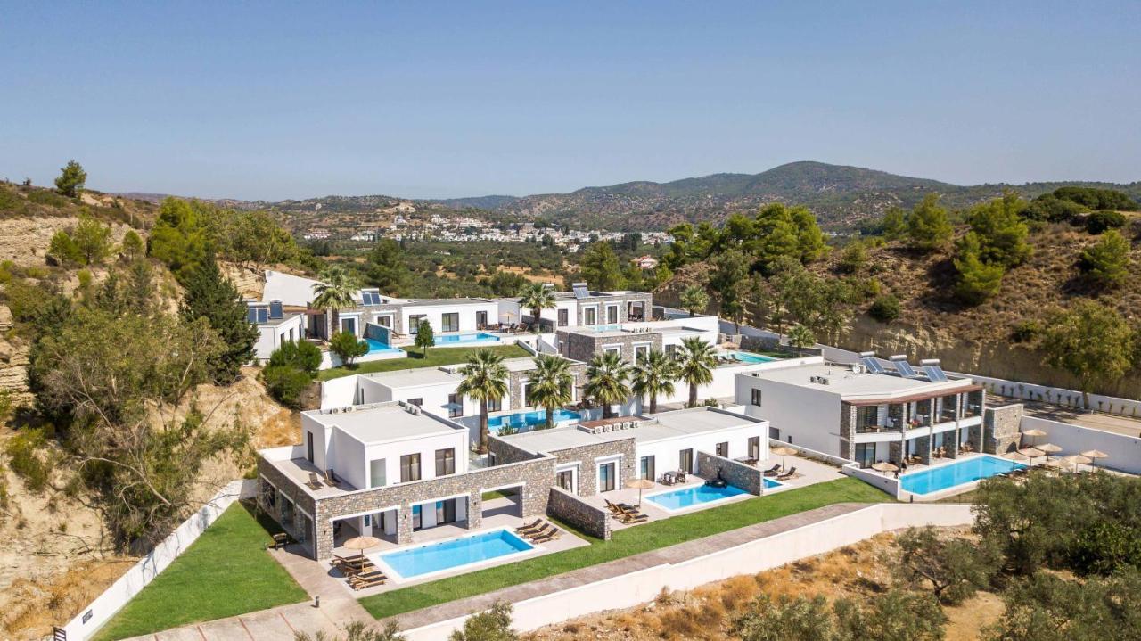 Terra Pietra Luxury Villas & Suites Лардос Екстер'єр фото