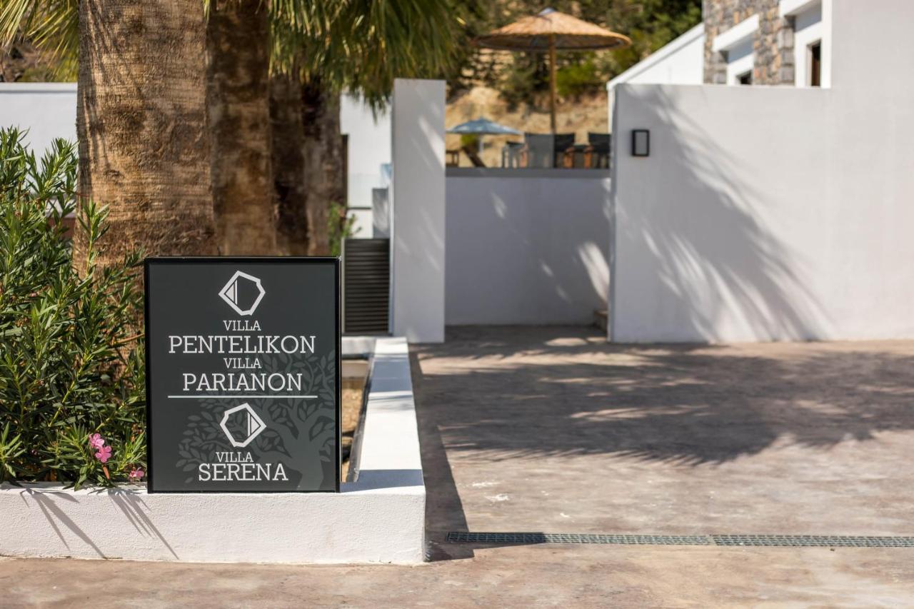 Terra Pietra Luxury Villas & Suites Лардос Екстер'єр фото