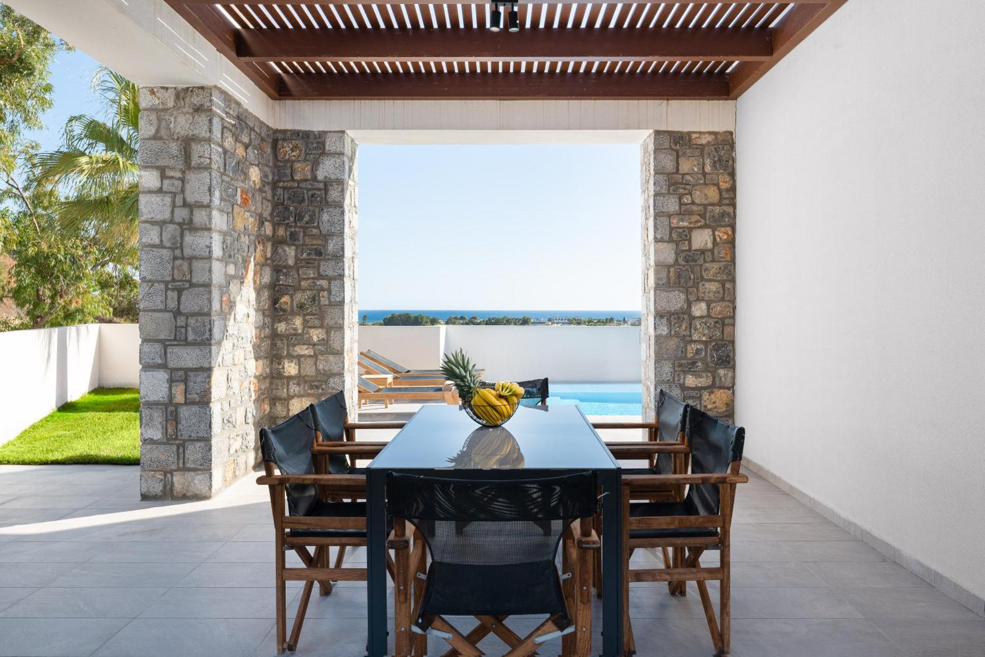 Terra Pietra Luxury Villas & Suites Лардос Екстер'єр фото