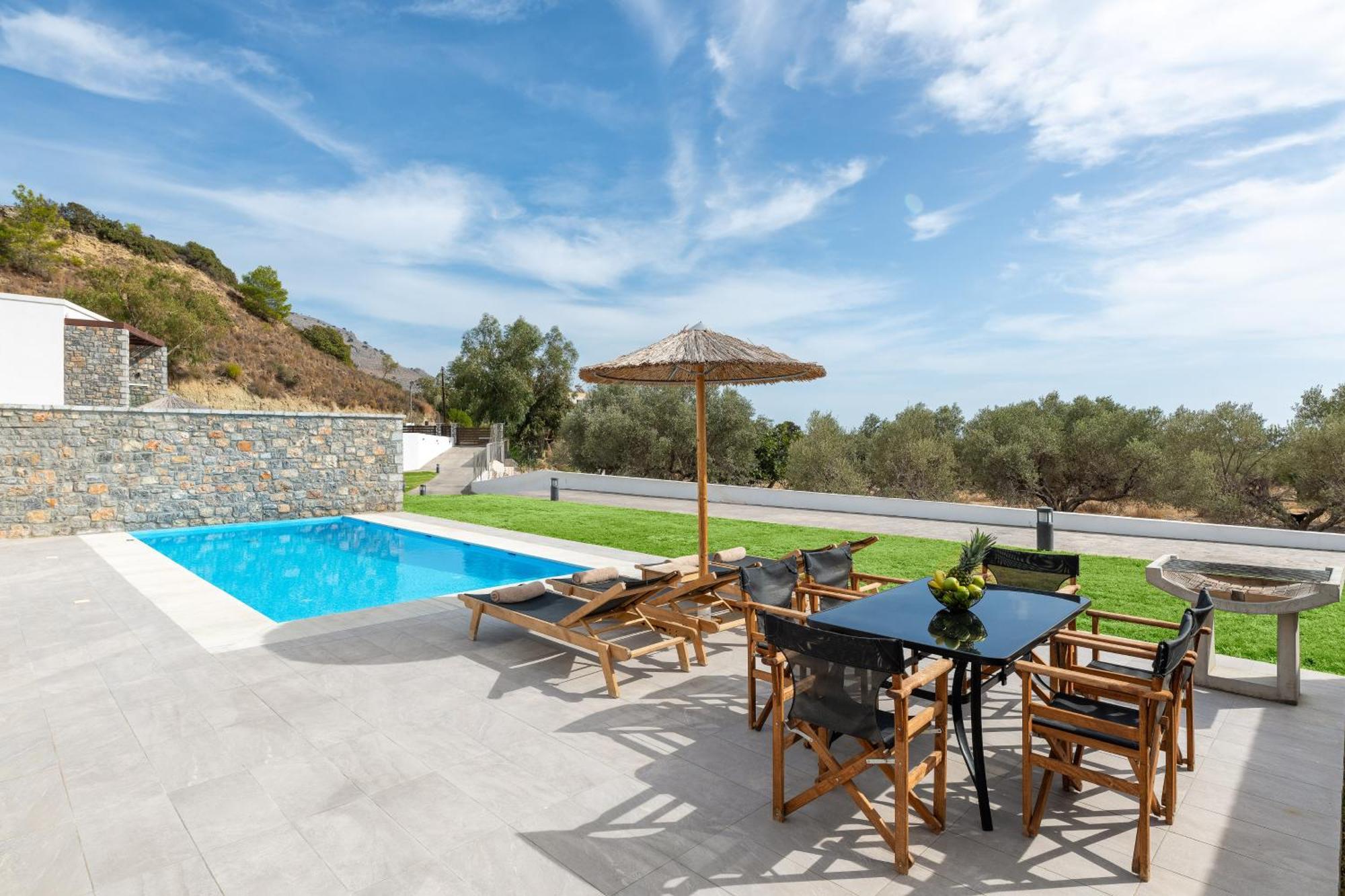 Terra Pietra Luxury Villas & Suites Лардос Екстер'єр фото